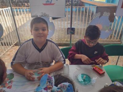 Escola LeocÃ¡dio JosÃ© Correia realizou a Feira de CiÃªncias com os Alunos do 5Âº ano